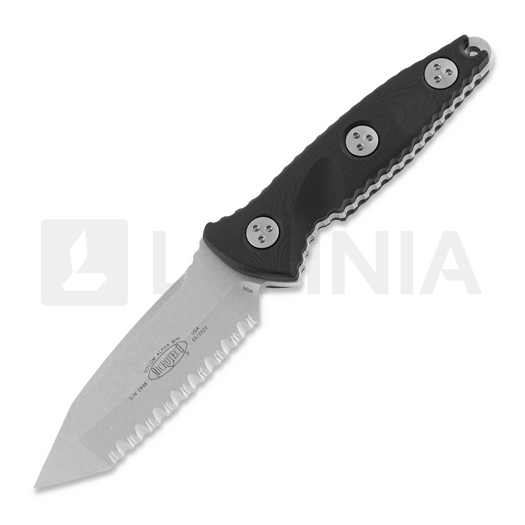 Nóż Microtech Socom Alpha Mini T/E Stonewash Full Serrated 114M-12