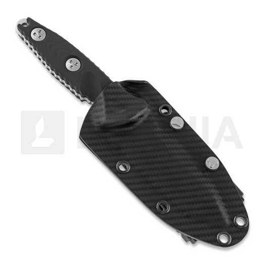 Microtech Socom Alpha Mini T/E Stonewash Full Serrated veitsi 114M-12
