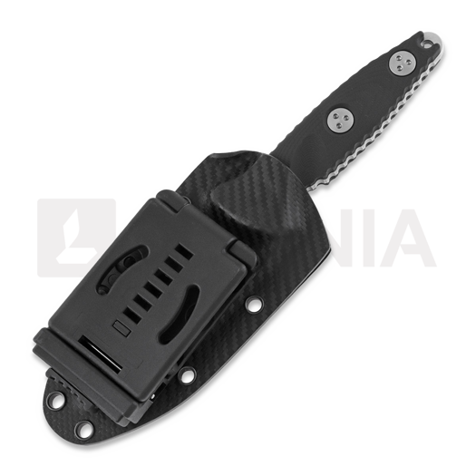 Microtech Socom Alpha Mini T/E Stonewash Full Serrated kniv 114M-12