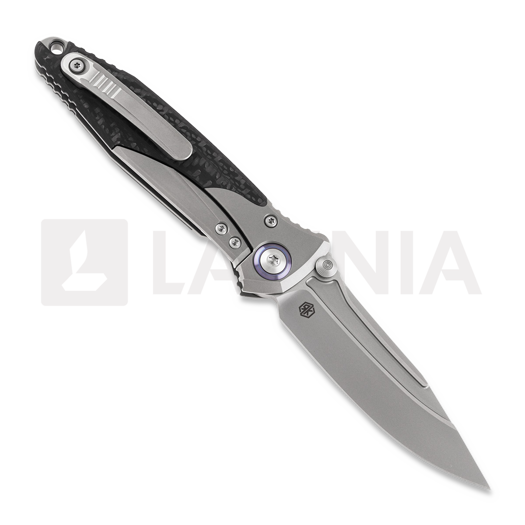 Microtech Socom Bravo S/E Standard Carbon Titanium kääntöveitsi 260-7-CFTI