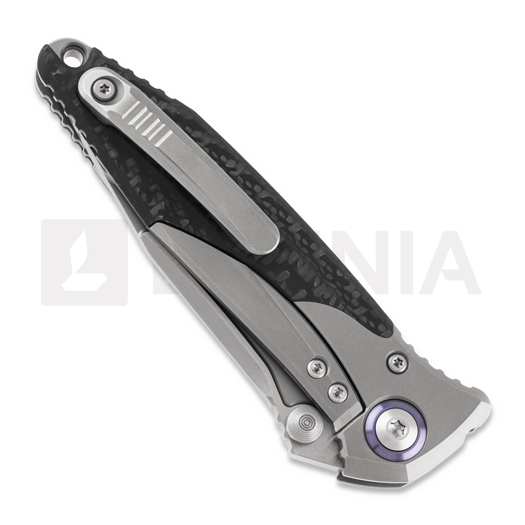 Microtech Socom Bravo S/E Standard Carbon Titanium kääntöveitsi 260-7-CFTI