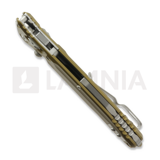 Liigendnuga Microtech Socom Delta Ram-Lok Stonewashed Tan 159RL-10TA