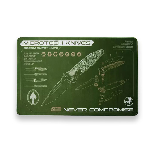 Microtech Socom Elite Auto Maintenance Mat MAT-SEA