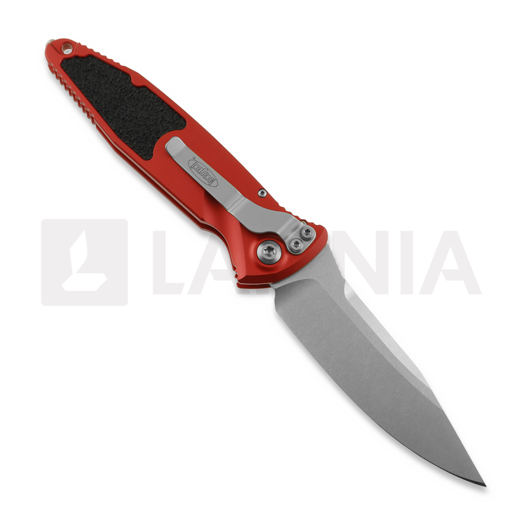 Microtech Socom Elite Auto S/E Stonewash Red sulankstomas peilis 160A-10RD