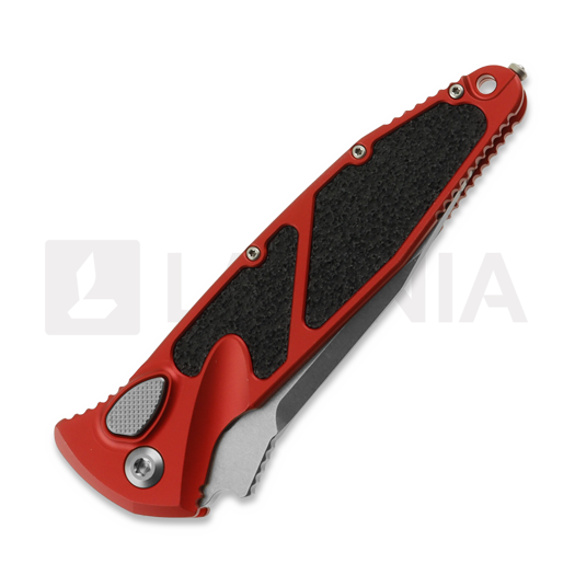 Nóż składany Microtech Socom Elite Auto S/E Stonewash Red 160A-10RD