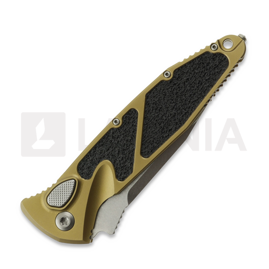 Microtech Socom Elite Auto S/E Taschenmesser, Stonewash, Tan 160A-10TA