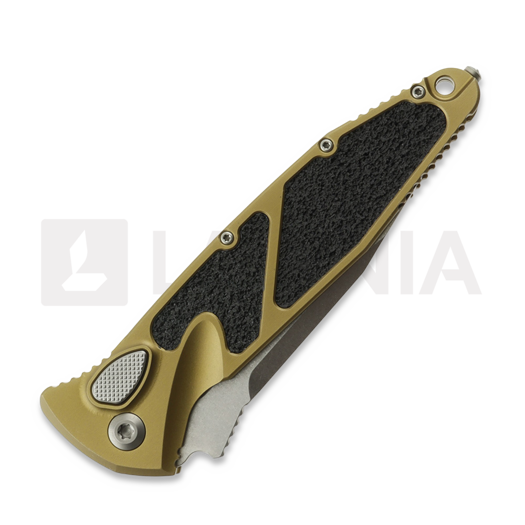 Microtech Socom Elite Auto S/E sulankstomas peilis, Stonewash, Tan 160A-10TA