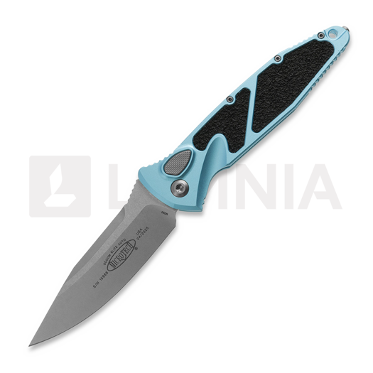Microtech Socom Elite Auto S/E fällkniv, Stonewash, Turquoise 160A-10TQ