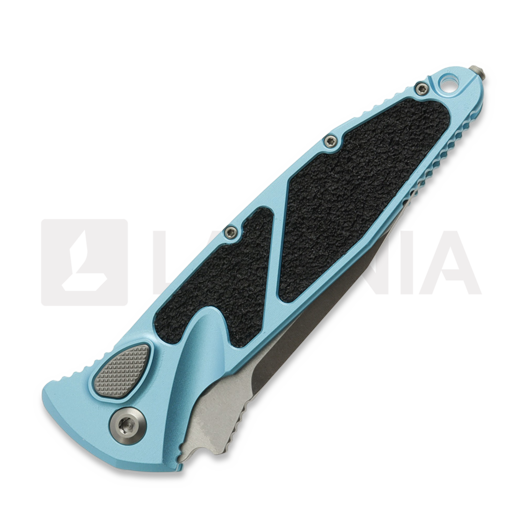 Microtech Socom Elite Auto S/E &ouml;sszecsukhat&oacute; k&eacute;s, Stonewash, Turquoise 160A-10TQ