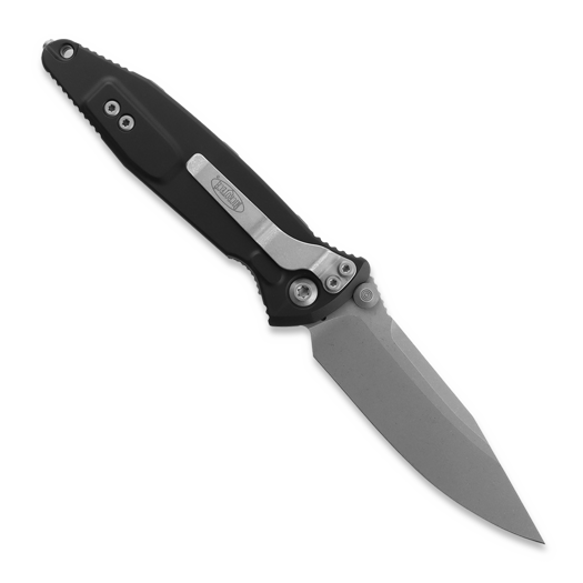 Microtech Socom Elite S/E Apocalyptic Finish kääntöveitsi, musta 160-10AP