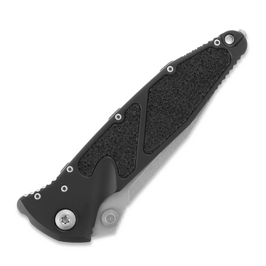Microtech Socom Elite S/E Apocalyptic Finish kääntöveitsi, musta 160-10AP