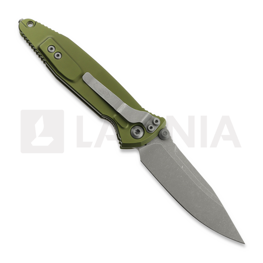 Microtech Socom Elite S/E Apocalyptic Standard sulankstomas peilis, OD green 160-10APOD