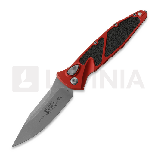 Nóż składany Microtech Socom Elite S/E Auto Apocalyptic Standard Red 160A-10APRD
