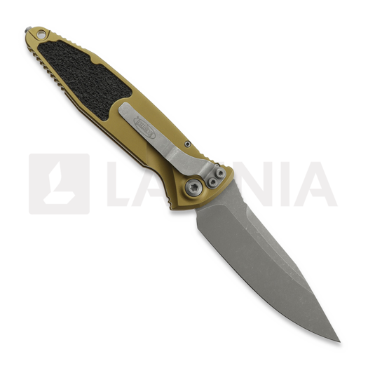 Microtech Socom Elite S/E Auto sulankstomas peilis, Apocalyptic Standard, Tan 160A-10APTA
