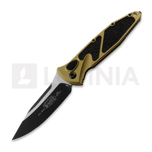 Складний ніж Microtech Socom Elite S/E Auto Black Standard Tan 160A-1TA