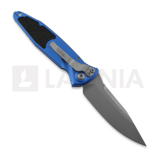 Coltello pieghevole Microtech Socom Elite S/E Auto Blue Apocalyptic 160A-10APBL