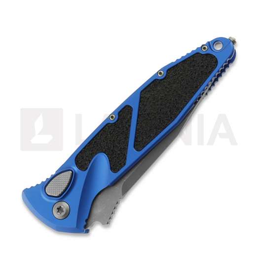 Coltello pieghevole Microtech Socom Elite S/E Auto Blue Apocalyptic 160A-10APBL