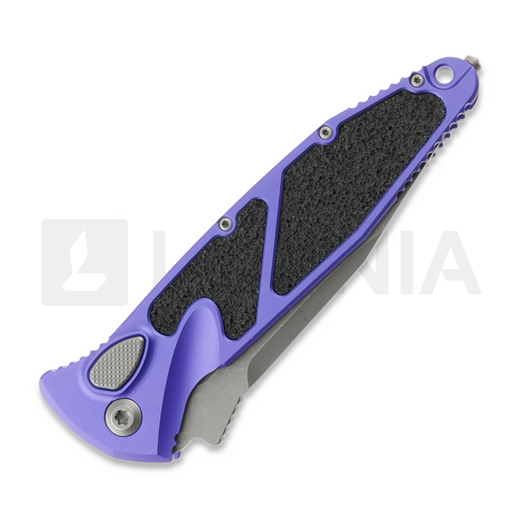Microtech Socom Elite S/E Auto sulankstomas peilis, Purple Aluminum, Apocalyptic 160A-10APPU