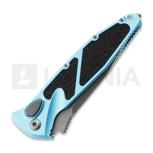 N&oacute;ż składany Microtech Socom Elite S/E Auto Turquoise Apocalyptic 160A-10APTQ