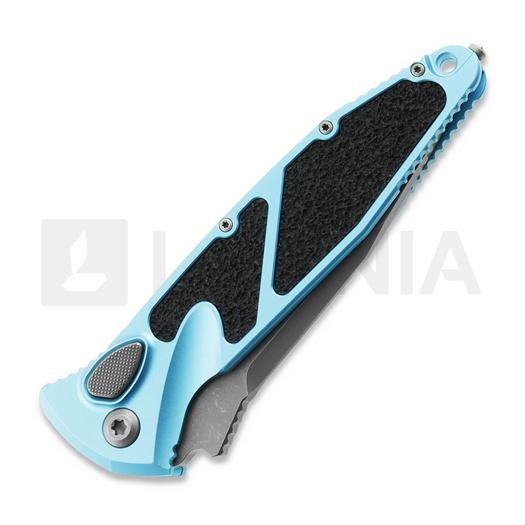 Coltello pieghevole Microtech Socom Elite S/E Auto Turquoise Apocalyptic 160A-10APTQ