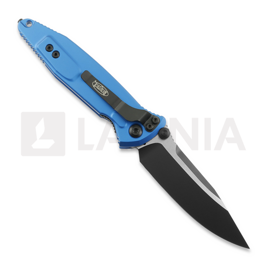 Microtech Socom Elite S/E Black Blue kääntöveitsi 160-1BL