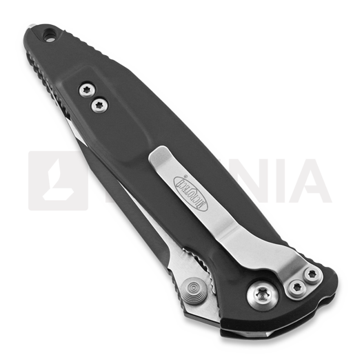 Microtech Socom Elite S/E kääntöveitsi, musta, combo terä 160-2