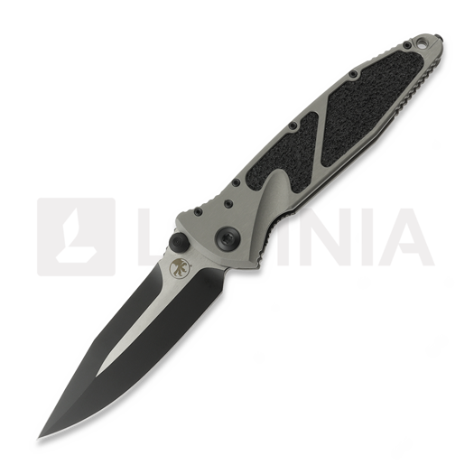 Nóż składany Microtech Socom Elite S/E Black Standard Spike Grind Natural Clear Signature Series 160-1NCSS