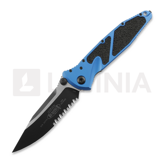 Navaja Microtech Socom Elite S/E Blue, hoja dentada 160-2BL