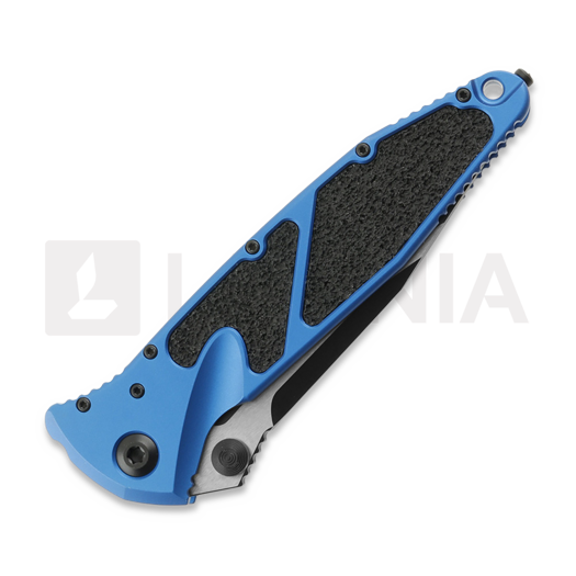 Microtech Socom Elite S/E Blue sulankstomas peilis, dantytas 160-2BL