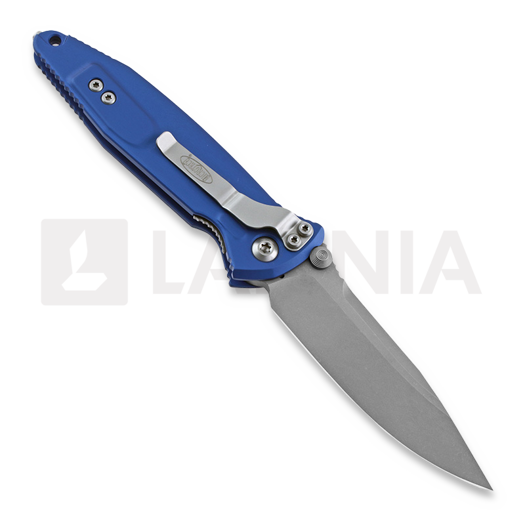 Microtech Socom Elite S/E-M Apocalyptic kääntöveitsi, sininen 160-10APBL