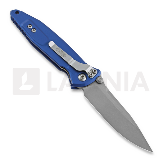 Microtech Socom Elite S/E-M Apocalyptic kääntöveitsi, sininen 160-10APBL