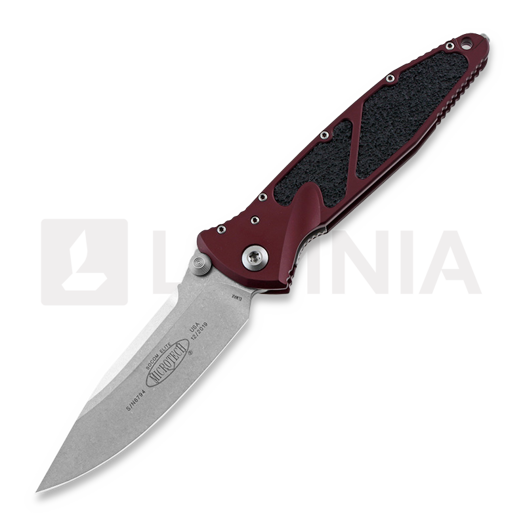 Nóż składany Microtech Socom Elite S/E-M Stonewash, merlot red 160-10MR