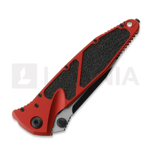 Microtech Socom Elite S/E-M Two-Tone k&auml;&auml;nt&ouml;veitsi, Standard, red 160-1RD