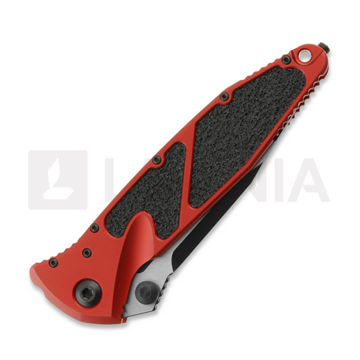 Microtech Socom Elite S/E Red kääntöveitsi, combo terä 160-2RD