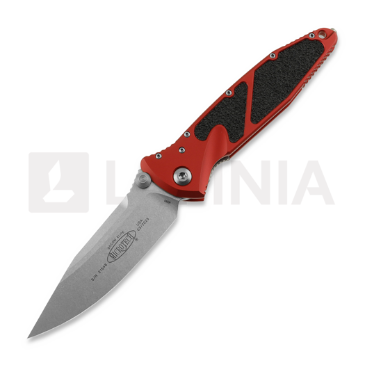 Skladací nôž Microtech Socom Elite S/E Stonewash, červená 160-10RD