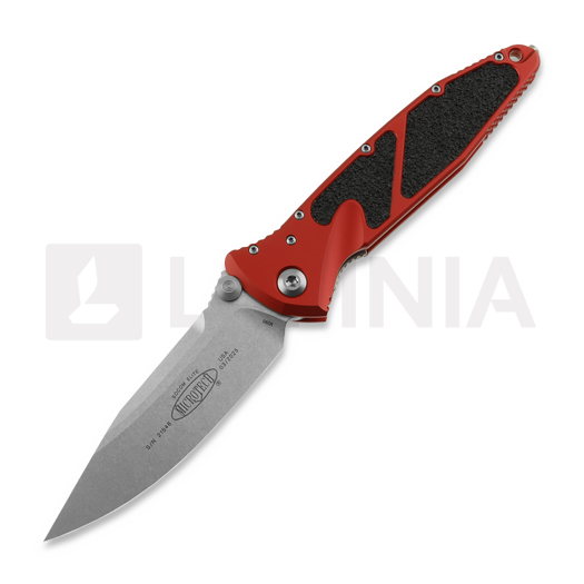 Складной нож Microtech Socom Elite S/E Stonewash, красный 160-10RD