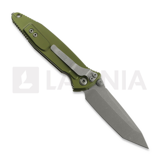 Microtech Socom Elite T/E Apocalyptic sulankstomas peilis, od green 161-10APOD