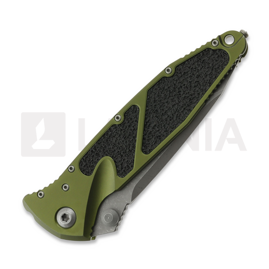 Microtech Socom Elite T/E Apocalyptic sulankstomas peilis, od green 161-10APOD