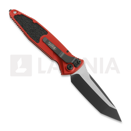 Microtech Socom Elite T/E Auto sulankstomas peilis, Black, Standard, Red 161A-1RD