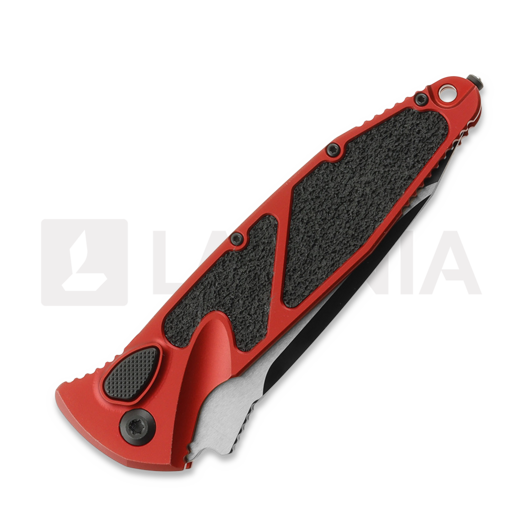 Microtech Socom Elite T/E Auto sulankstomas peilis, Black, Standard, Red 161A-1RD