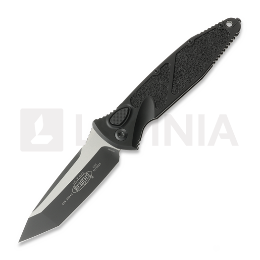 Skladací nôž Microtech Socom Elite T/E Auto, Black Tactical Standard 161A-1T
