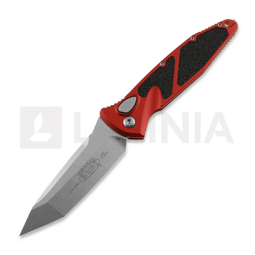 Microtech Socom Elite T/E Auto Stonewash Red סכין מתקפלת 161A-10RD