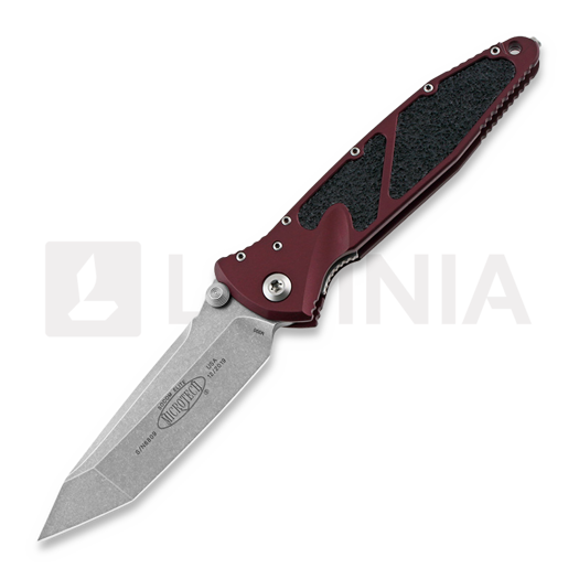 Nóż składany Microtech Socom Elite T/E-M Stonewash, merlot red 161-10MR