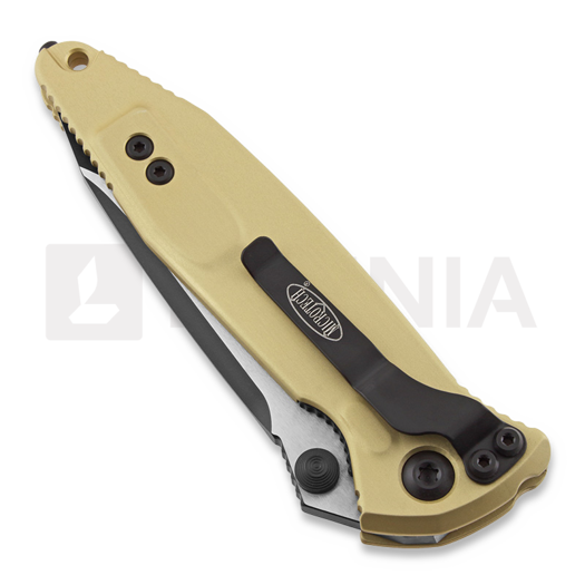 Microtech Socom Elite T/E M390 Champagne Gold sulankstomas peilis 161-1CG