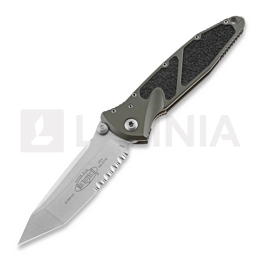 Saliekams nazis Microtech Socom Elite T/E Stonewash, zaļš, robots 161-11OD