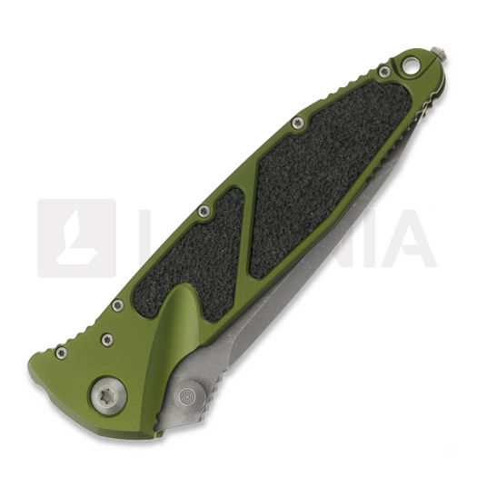 Liigendnuga Microtech Socom Elite Tanto Apocalyptic OD Green, fully serrated 161-12APOD