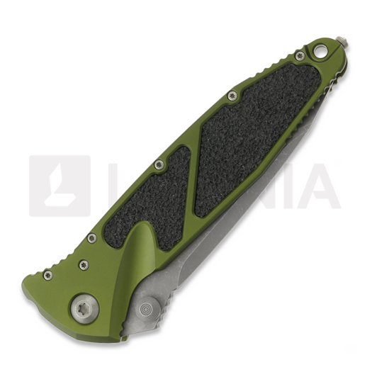Liigendnuga Microtech Socom Elite Tanto Apocalyptic OD Green, fully serrated 161-12APOD
