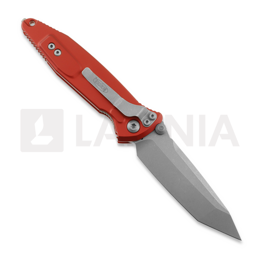 Microtech Socom Elite Tanto Apocalyptic Red kääntöveitsi 161-10APRD