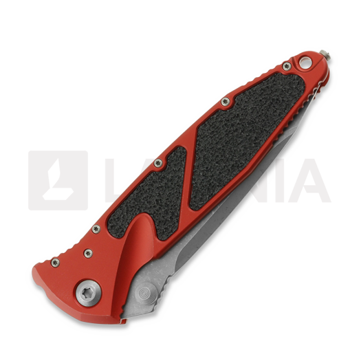 Microtech Socom Elite Tanto Apocalyptic Red kääntöveitsi, combo terä 161-11APRD