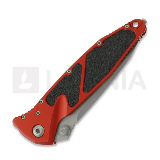 Liigendnuga Microtech Socom Elite Tanto Apocalyptic Red, fully serrated 161-12APRD